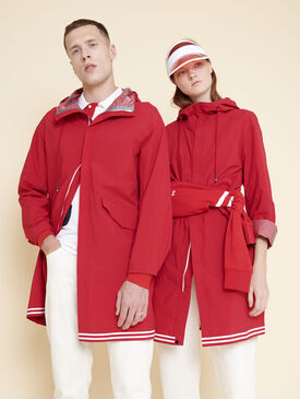 Coupe-vent imperm&eacute;able et l&eacute;ger mixte