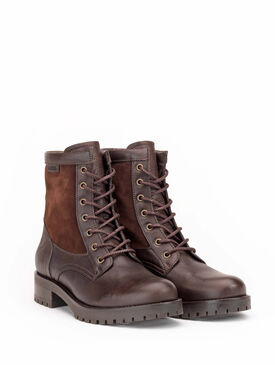 Stiefeletten mit Lederschn&uuml;rsenkeln f&uuml;r Damen