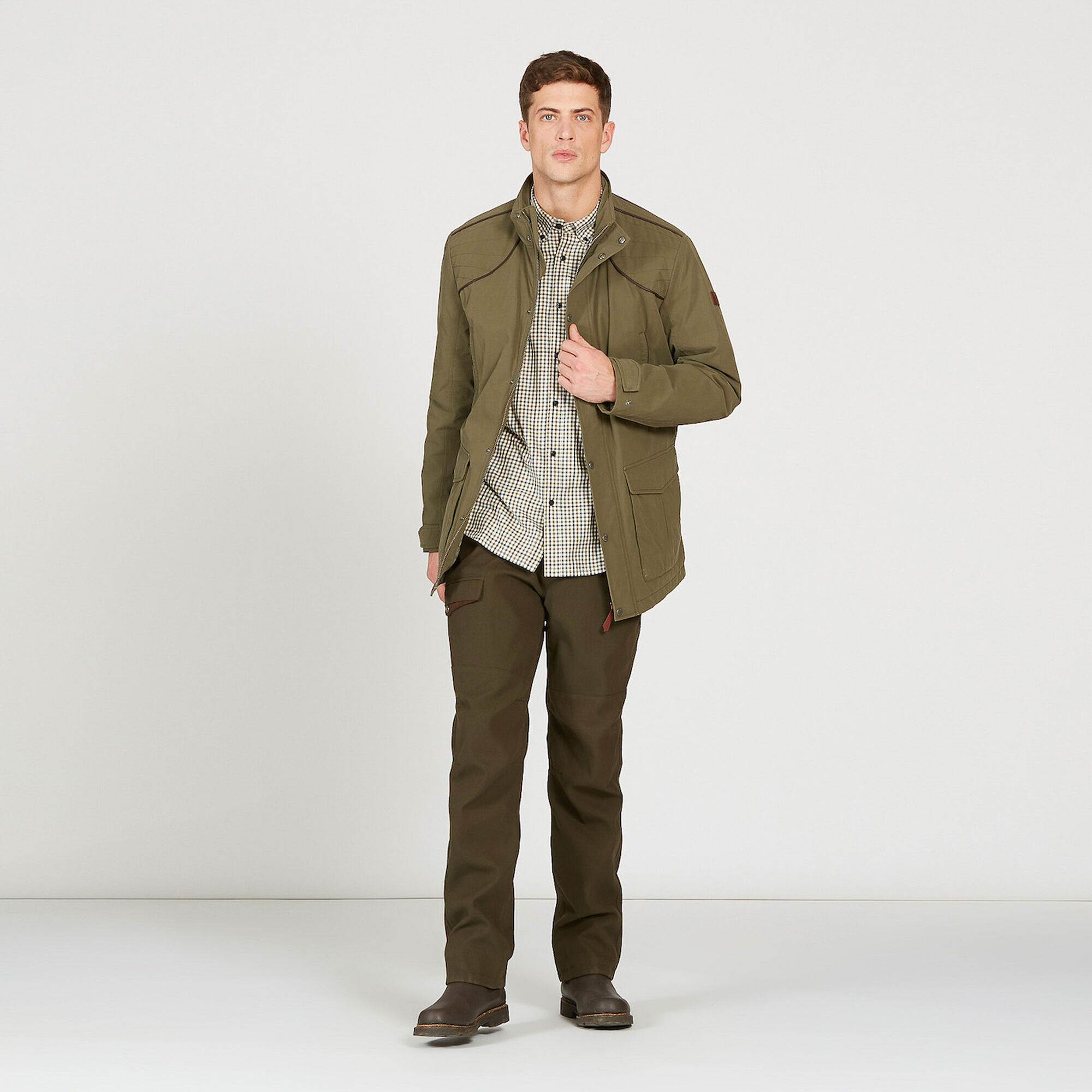 Veste imperméable mutlipoches après-chasse homme | AIGLE