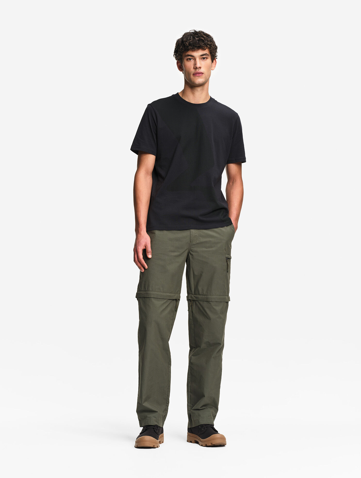 Graphic T-shirt in cotton jersey