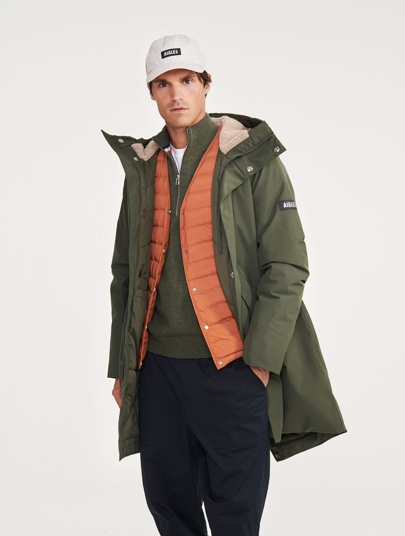 Long Hooded Gore-Tex® 2L Parka categories | AIGLE