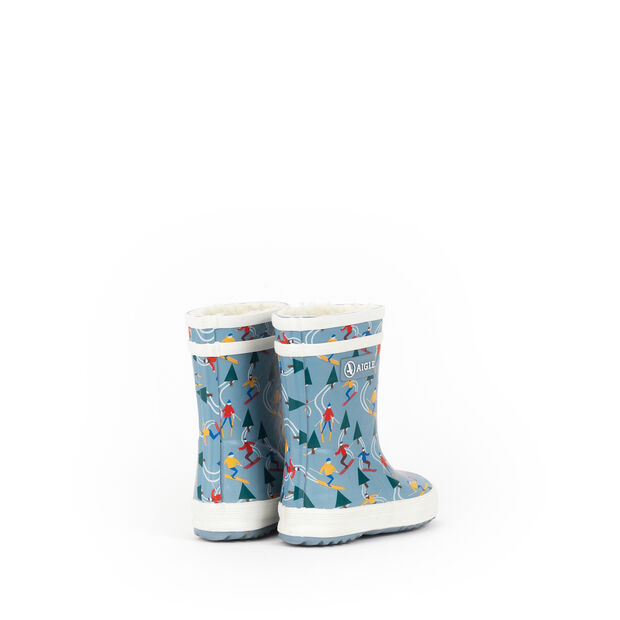Botte fourr&eacute;e de pluie pour les tout petits