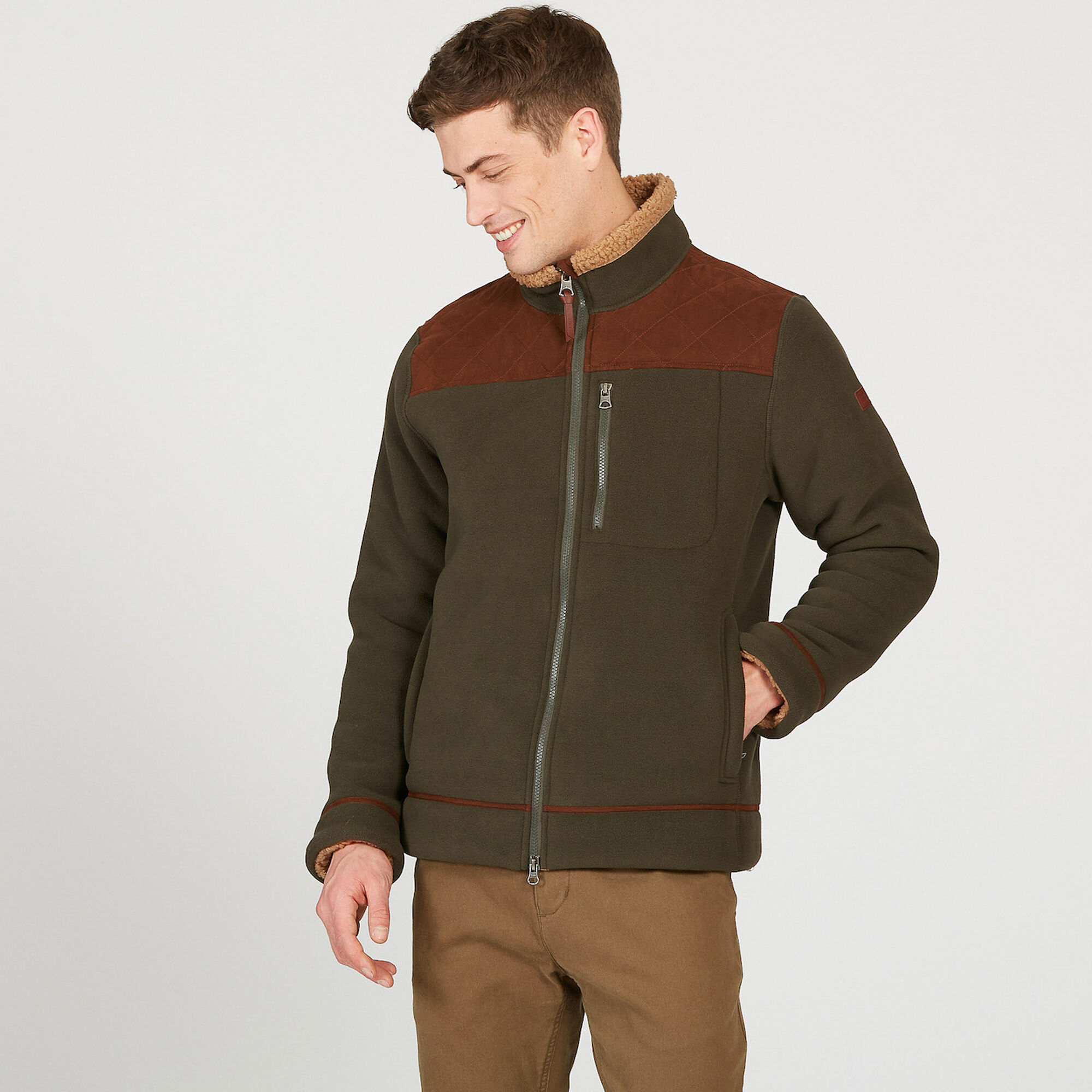 Hunting-inspired fleece