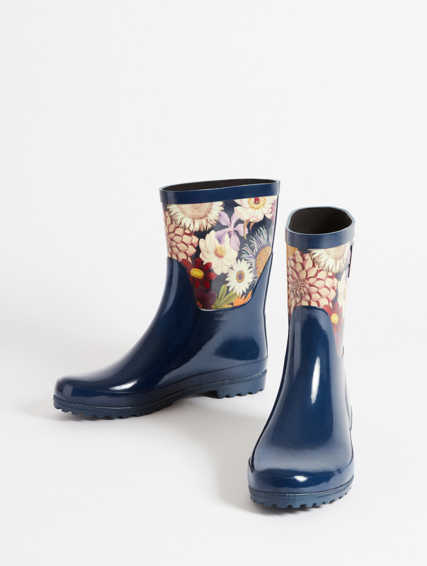 Womens printed rain boots hotsell