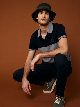 Straight-cut polo shirt
