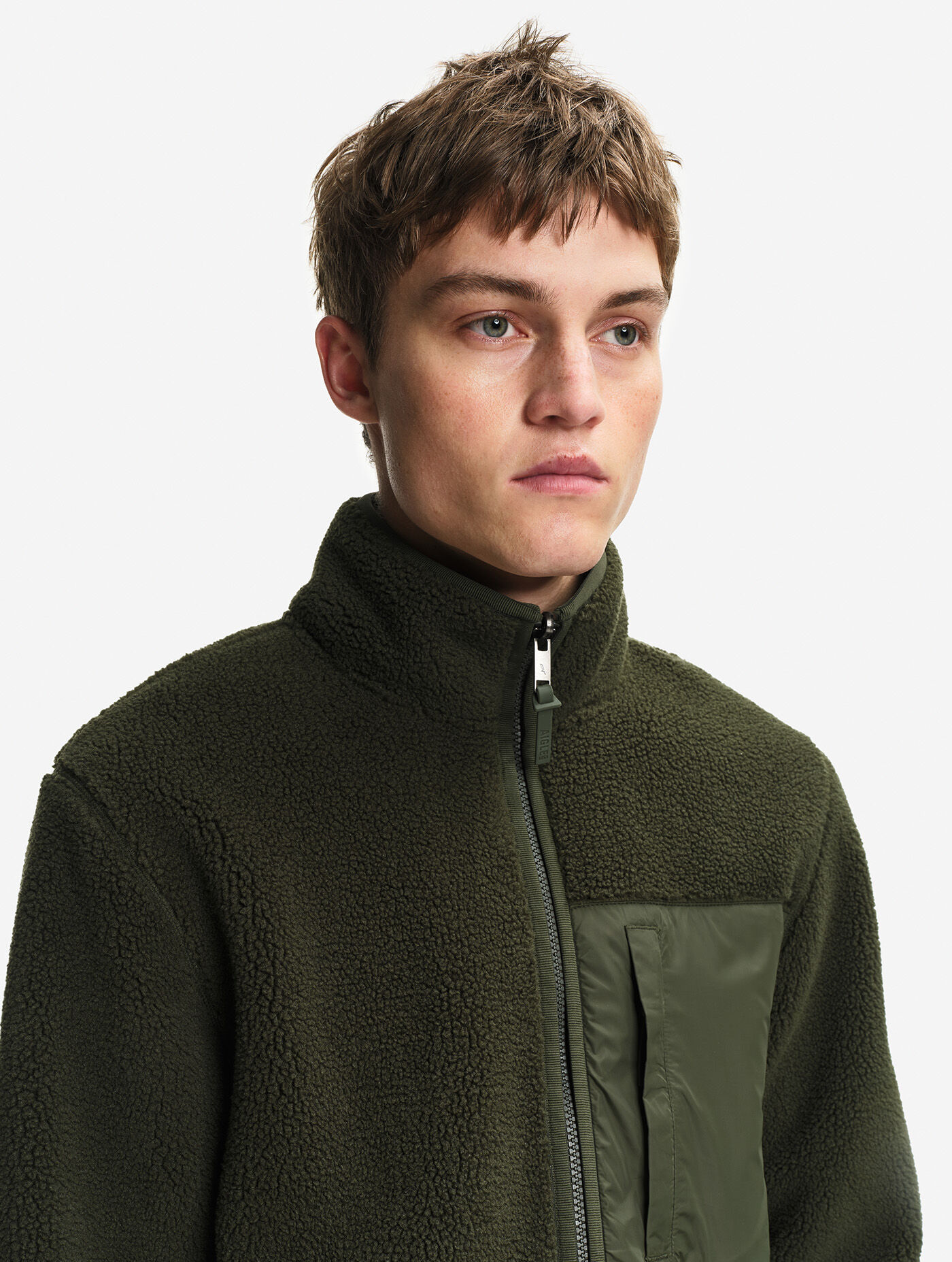 Two-Tone Sherpa Jacket T-KIT