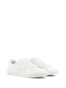 Basket cuir femme