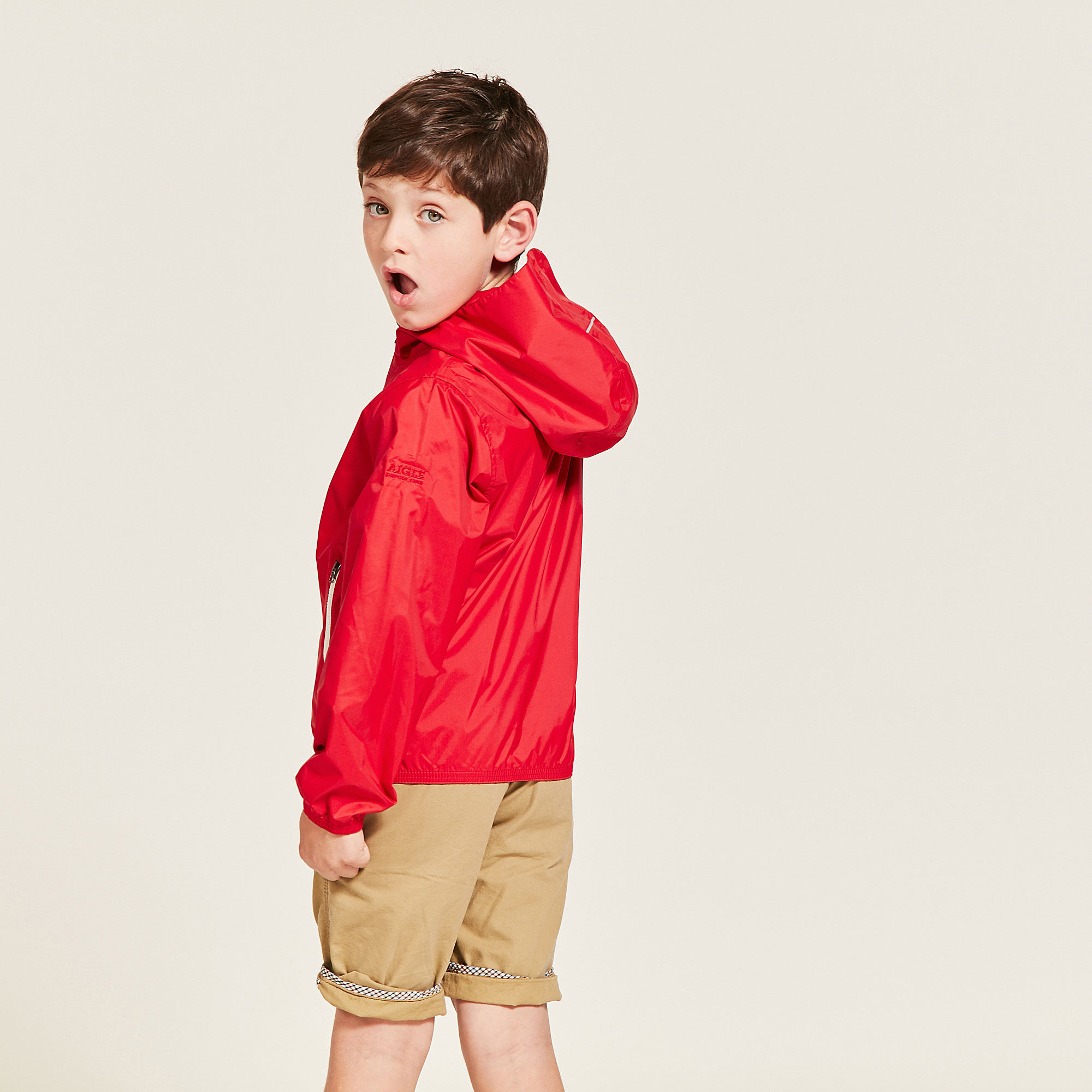 Blouson de pluie compactable (4 - 8 ans)