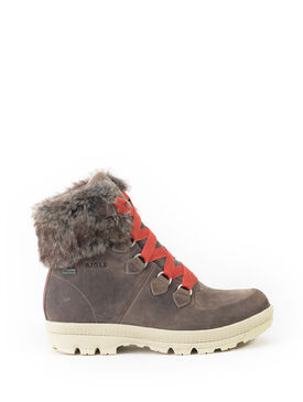 Women's warm fur-lined shoes