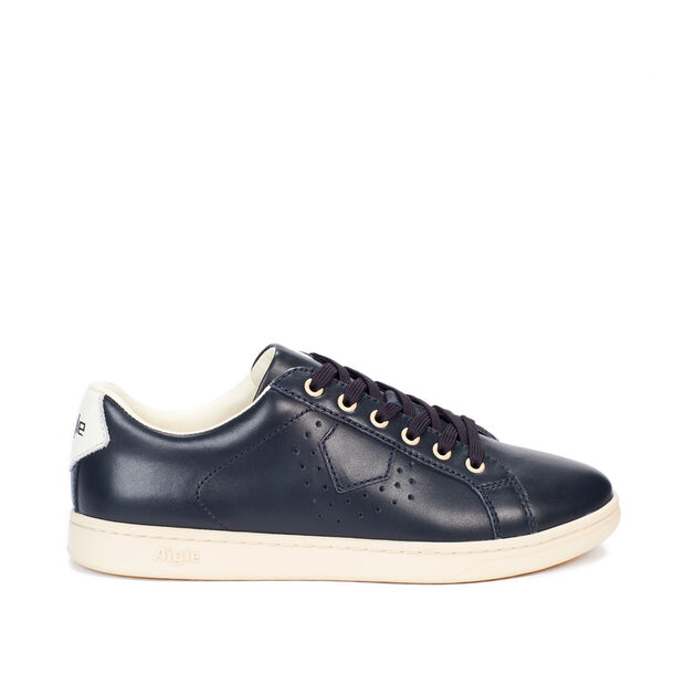 Basket cuir femme