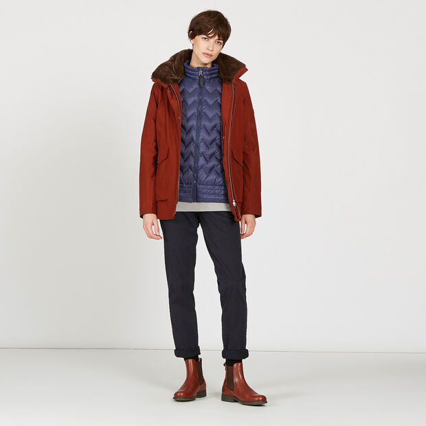 Parka courte et chaude imperm&eacute;able