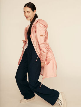 Parka longue imperm&eacute;able et compactable