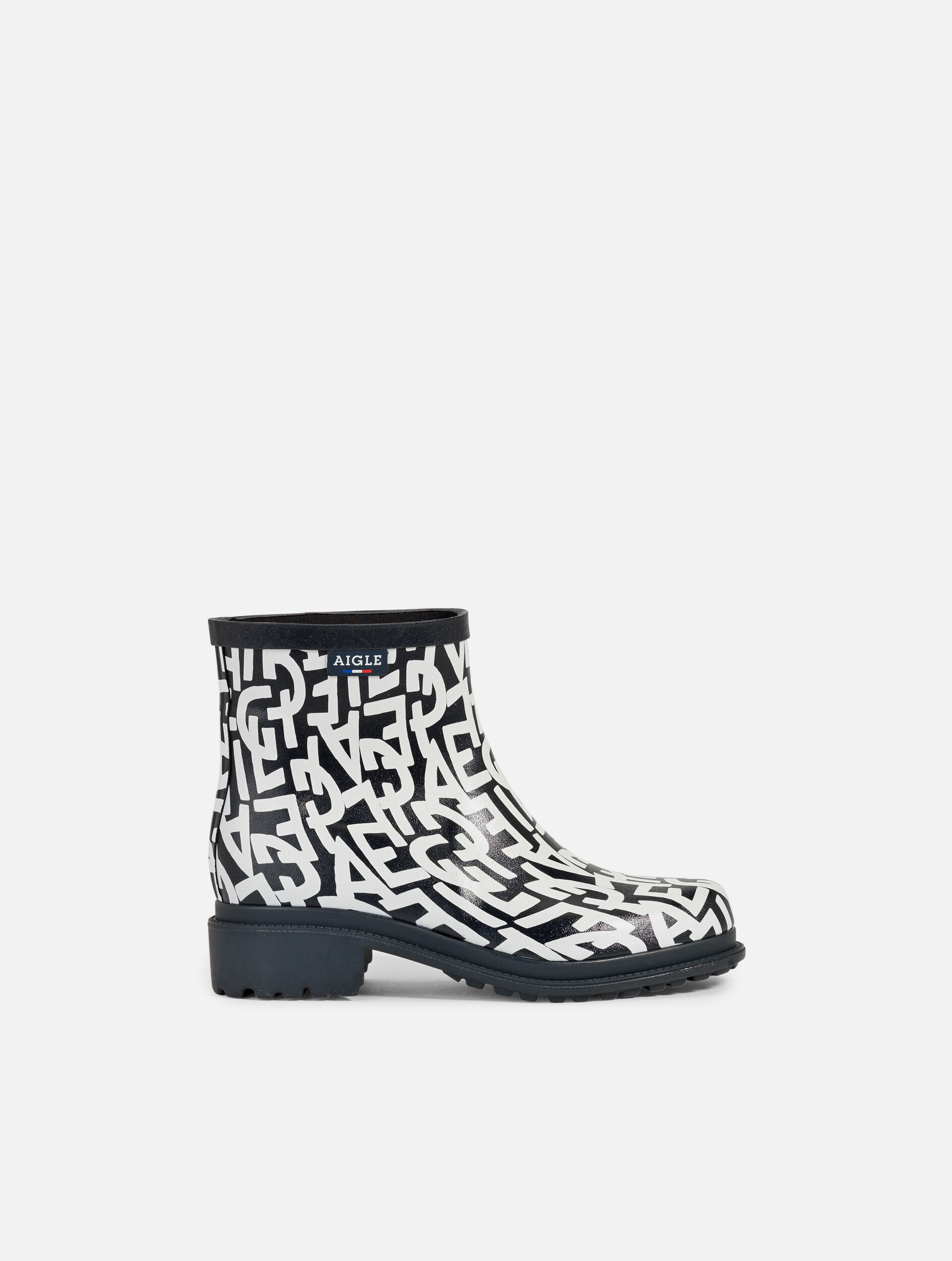 Aigle ankle rain boots top
