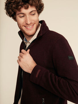 Veste polaire esprit tricot