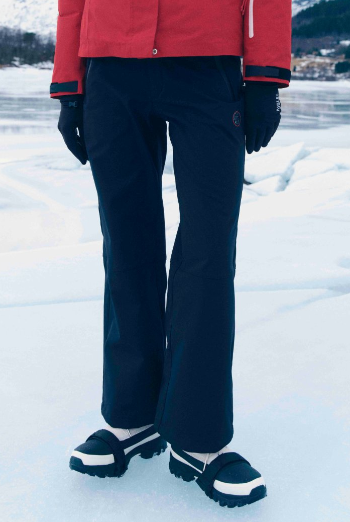 Ski - softshell pants with brushed lining