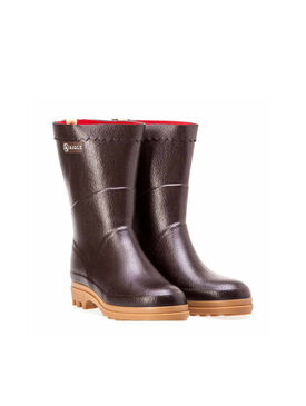 Men's warm rubber ankle boots