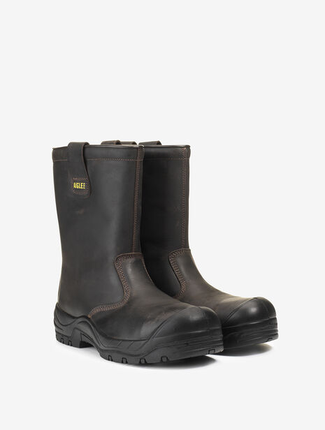 Chaussures De Sécurité Aigle Nassio Evo S3 - Cuir étanche Respirant - Coque Composite