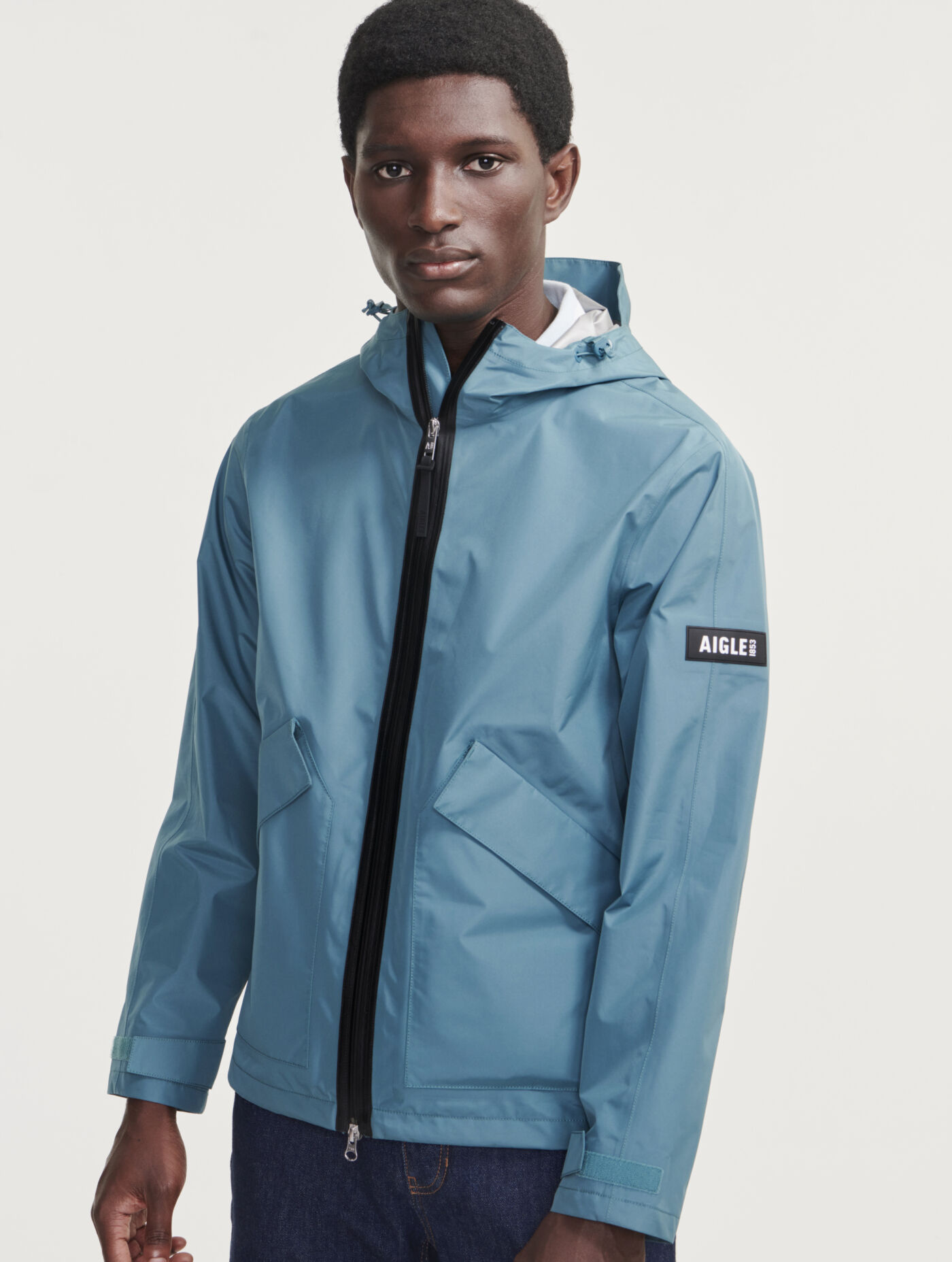 Long Goretex parka for men aigle storefront catalog fr AIGLE