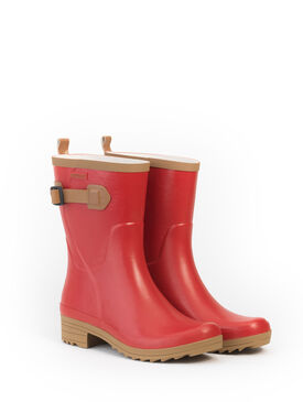Women's rubber ankle boots
