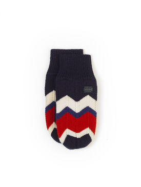 Gants jacquard en laine Femme