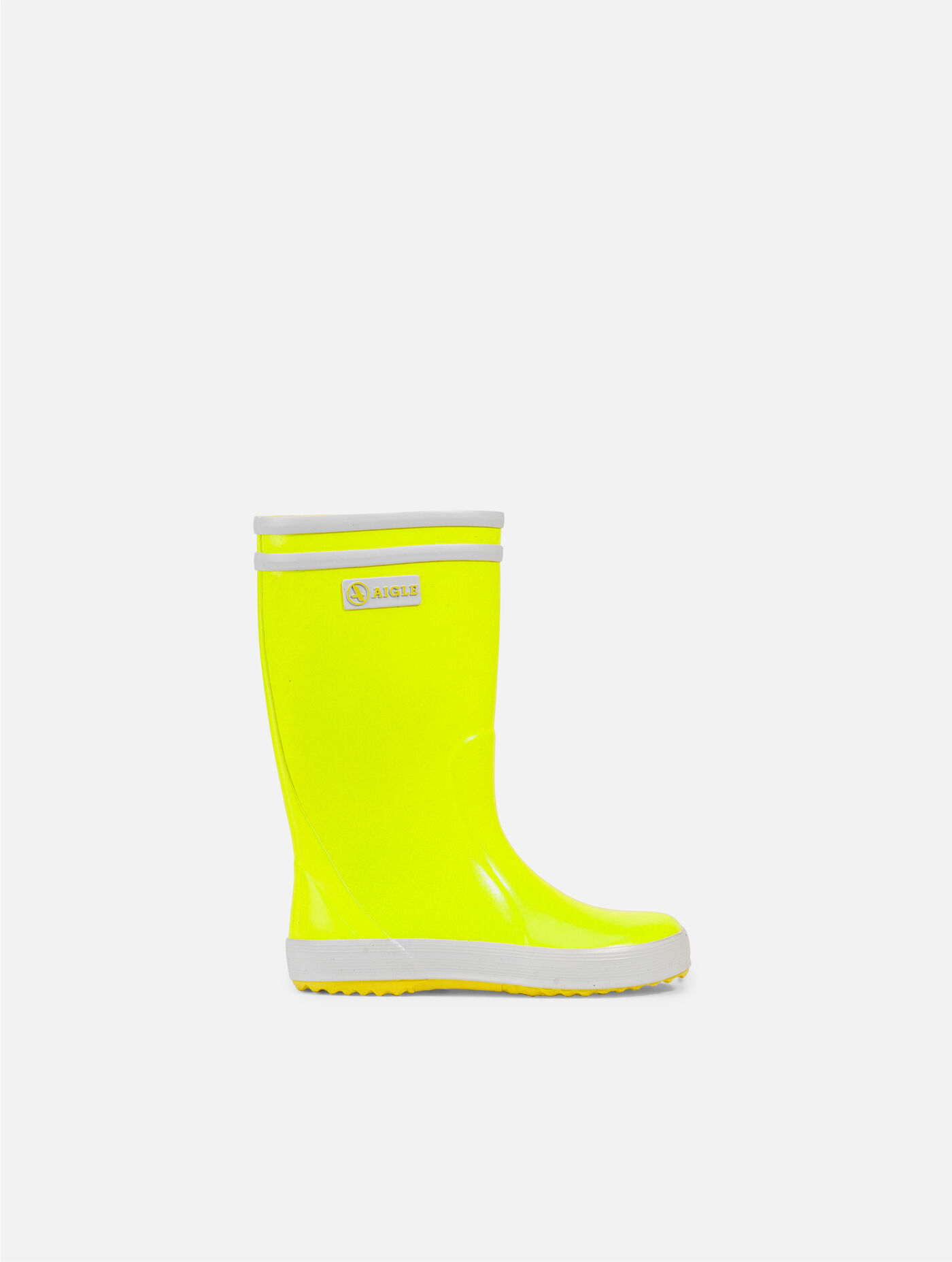 Aigle The neon version of the iconic children s boot. Jaune Lolly pop AIGLE