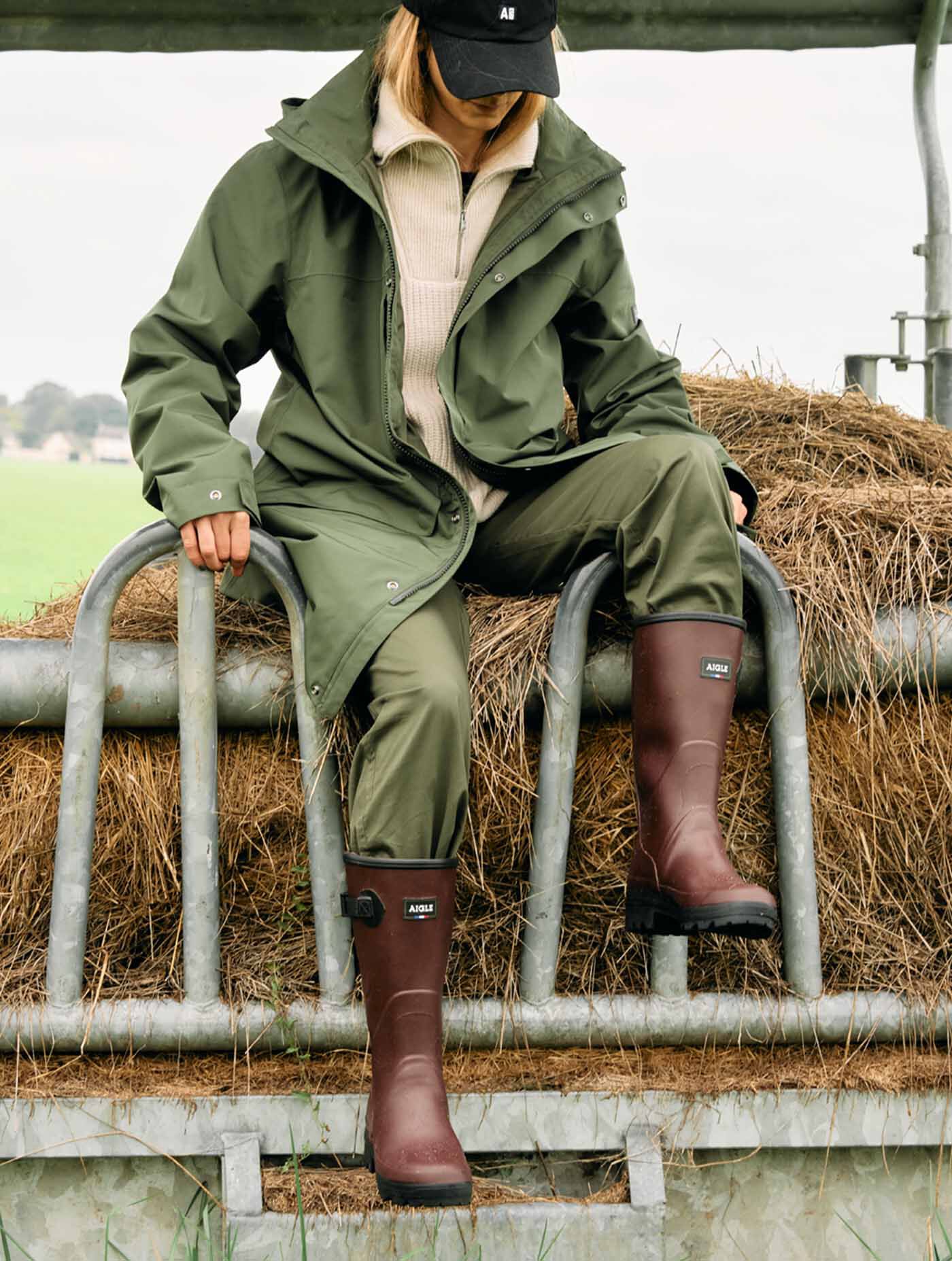 Work boot Chambord adjustable - bordeau women | AIGLE