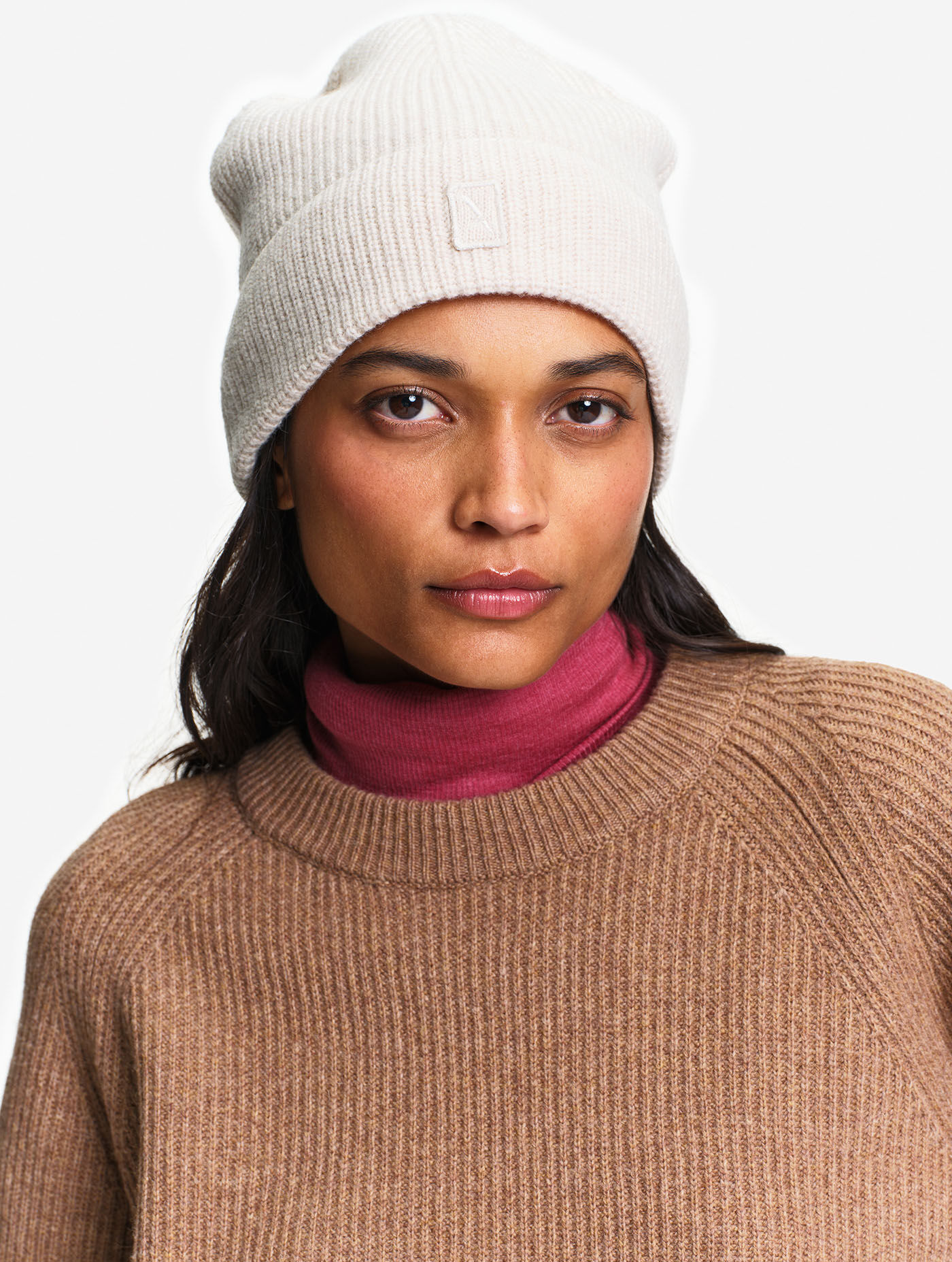 Bonnet en laine m&eacute;lang&eacute;e