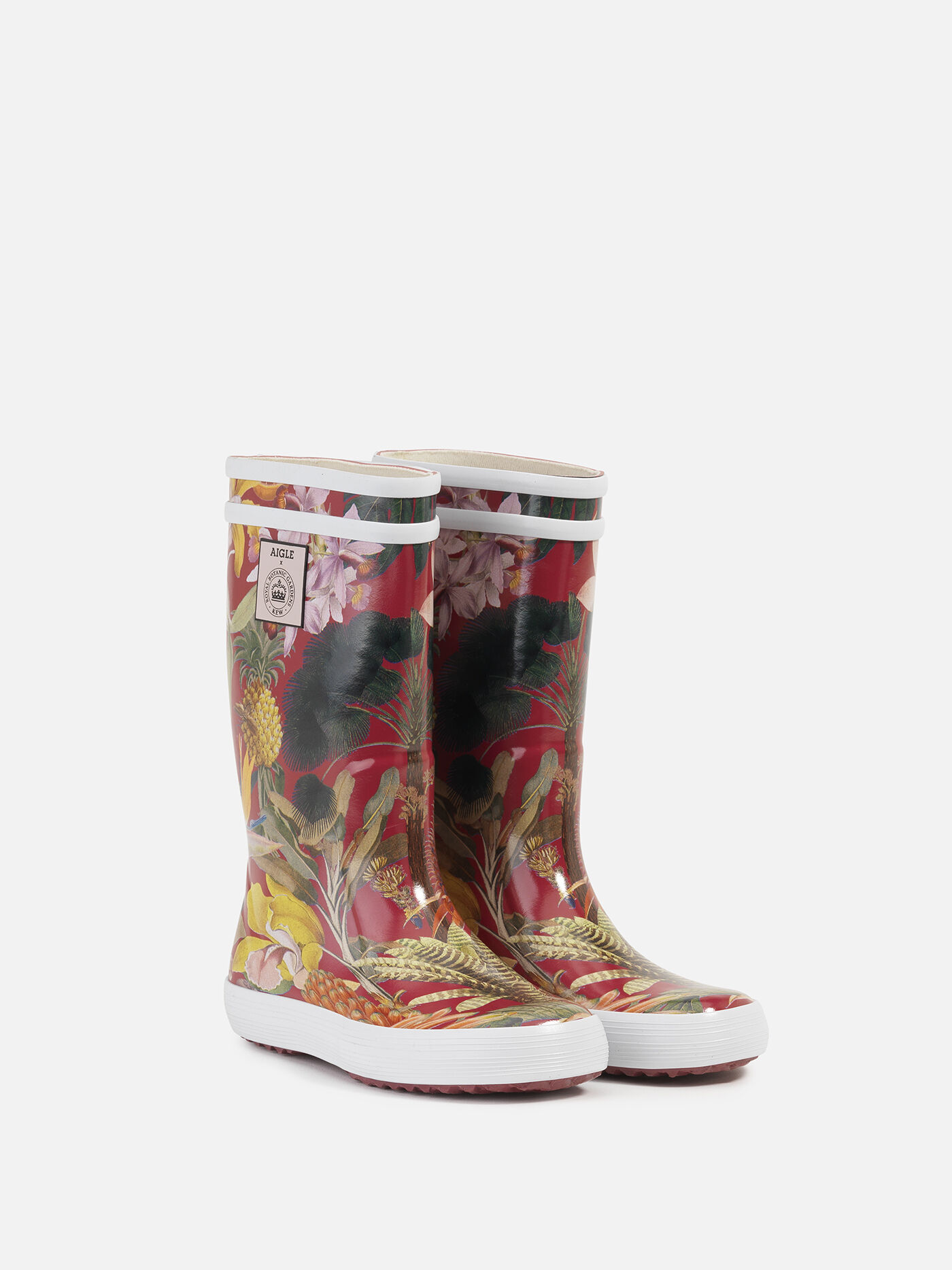 Aigle Kids Sale Kew Garden Lolly Pop Rain Boots 27 EU Navy Wellingtons