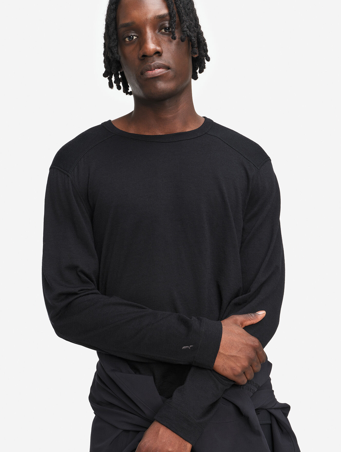 T-shirt  en laine m&eacute;rinos