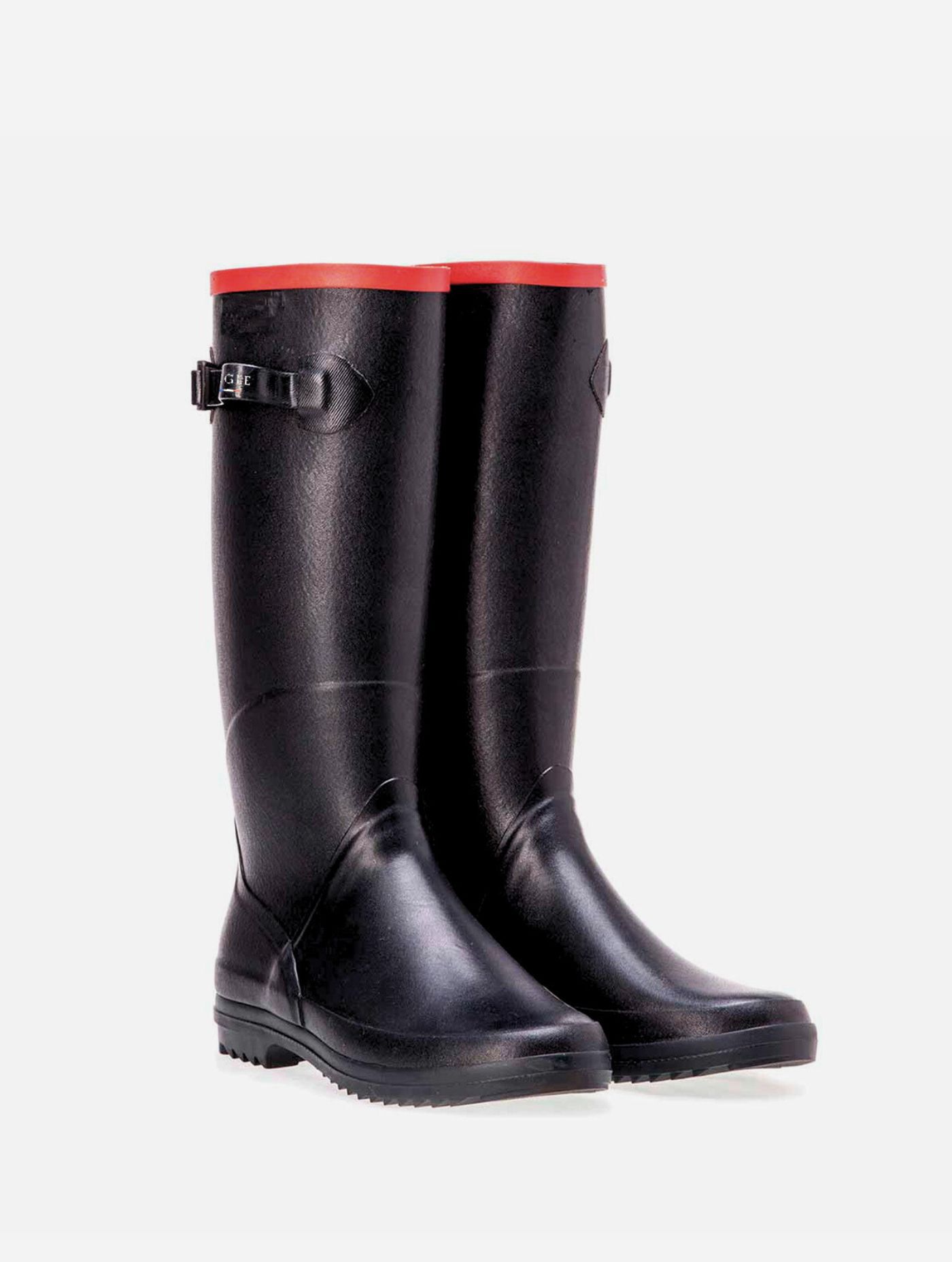 AIGLE CHANTEBELLE JP レインブーツ 40 ノワール The stylish and elegant lifestyle rain boot for women - bleu women