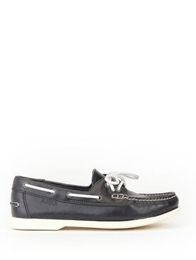 Chaussures bateau cuir Femme