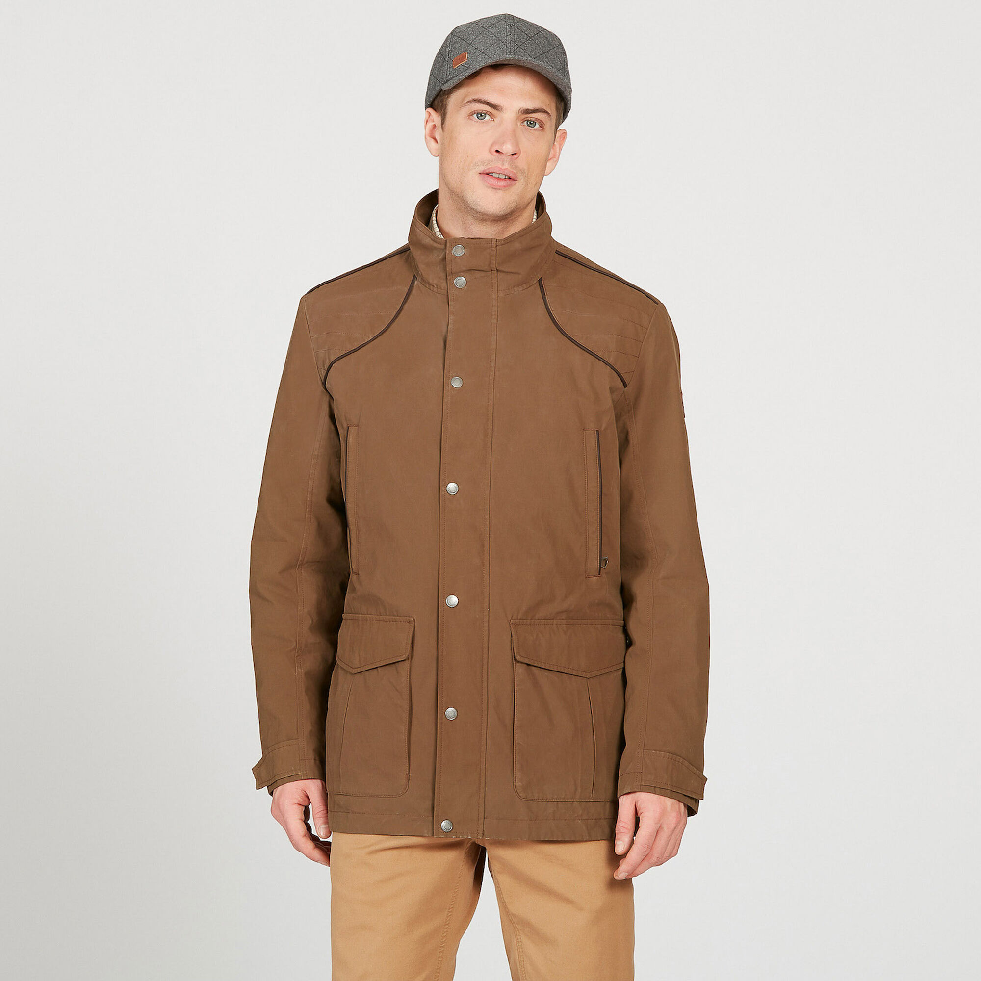 Veste imperméable mutlipoches après-chasse homme | AIGLE