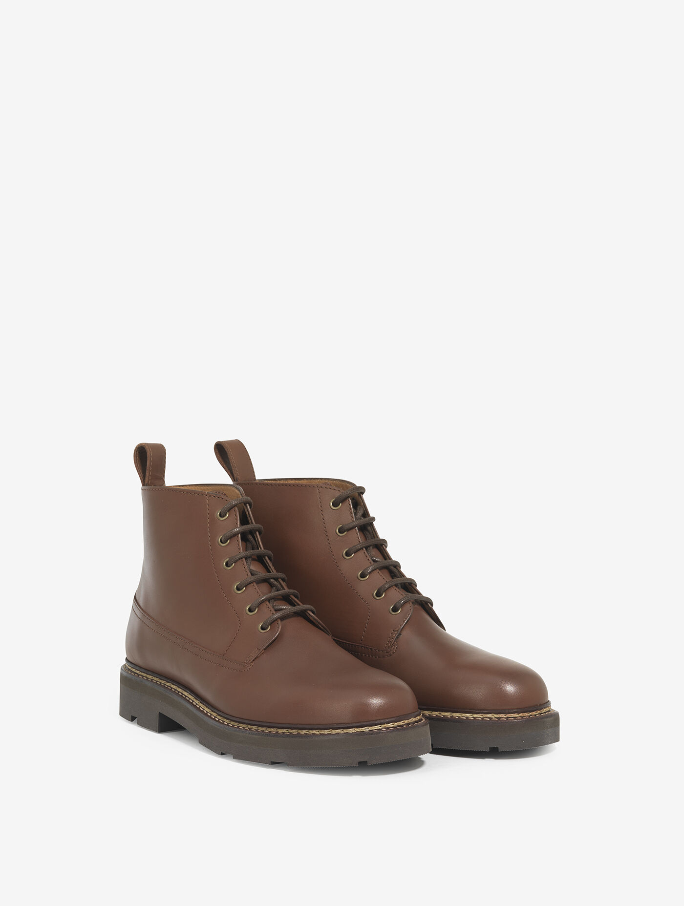 Desert boot en cuir cousu Norgevien aigle storefront catalog fr AIGLE