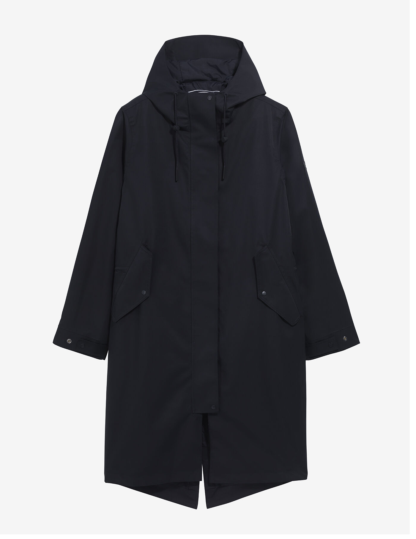 Waterproof MTD® long fishtail parka T-KIT® - noir categories | AIGLE