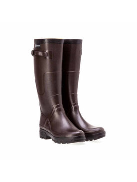 Unisex's rubber hunting boots