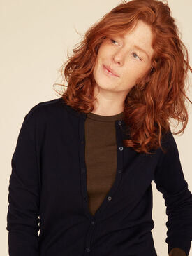 Gilet en laine meroni basique