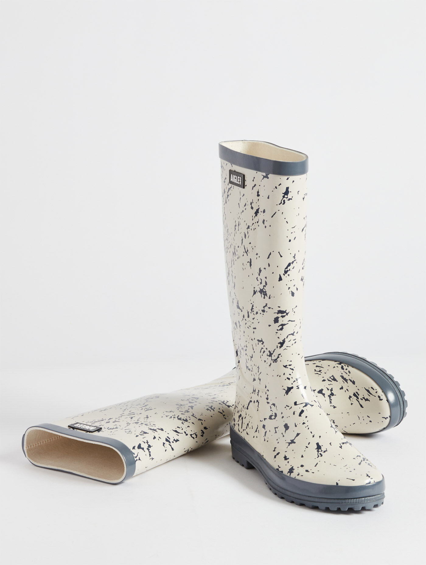 Aigle rain boots kids top