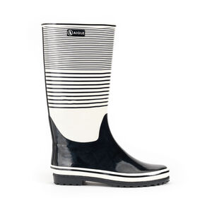 Women's striped boots