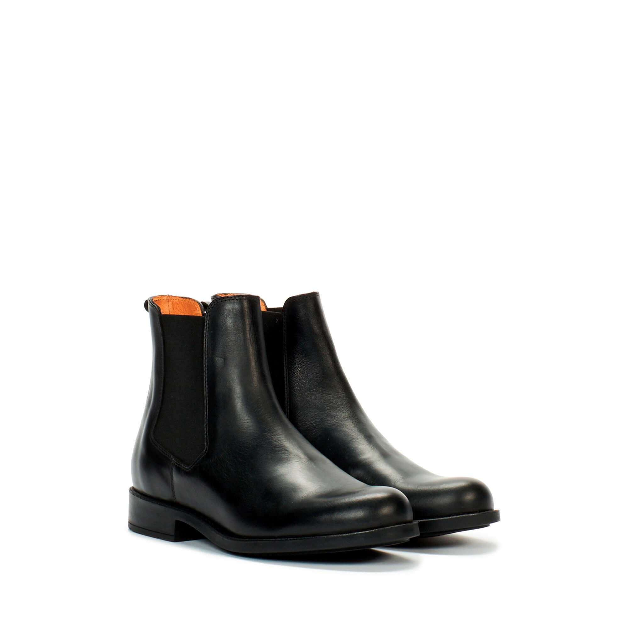 Bottines cuir femme