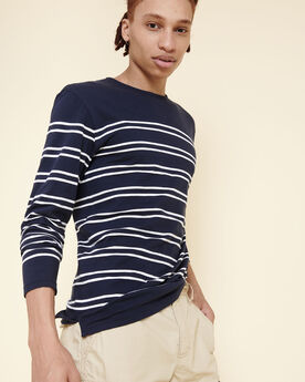 Long-sleeved sailor's top