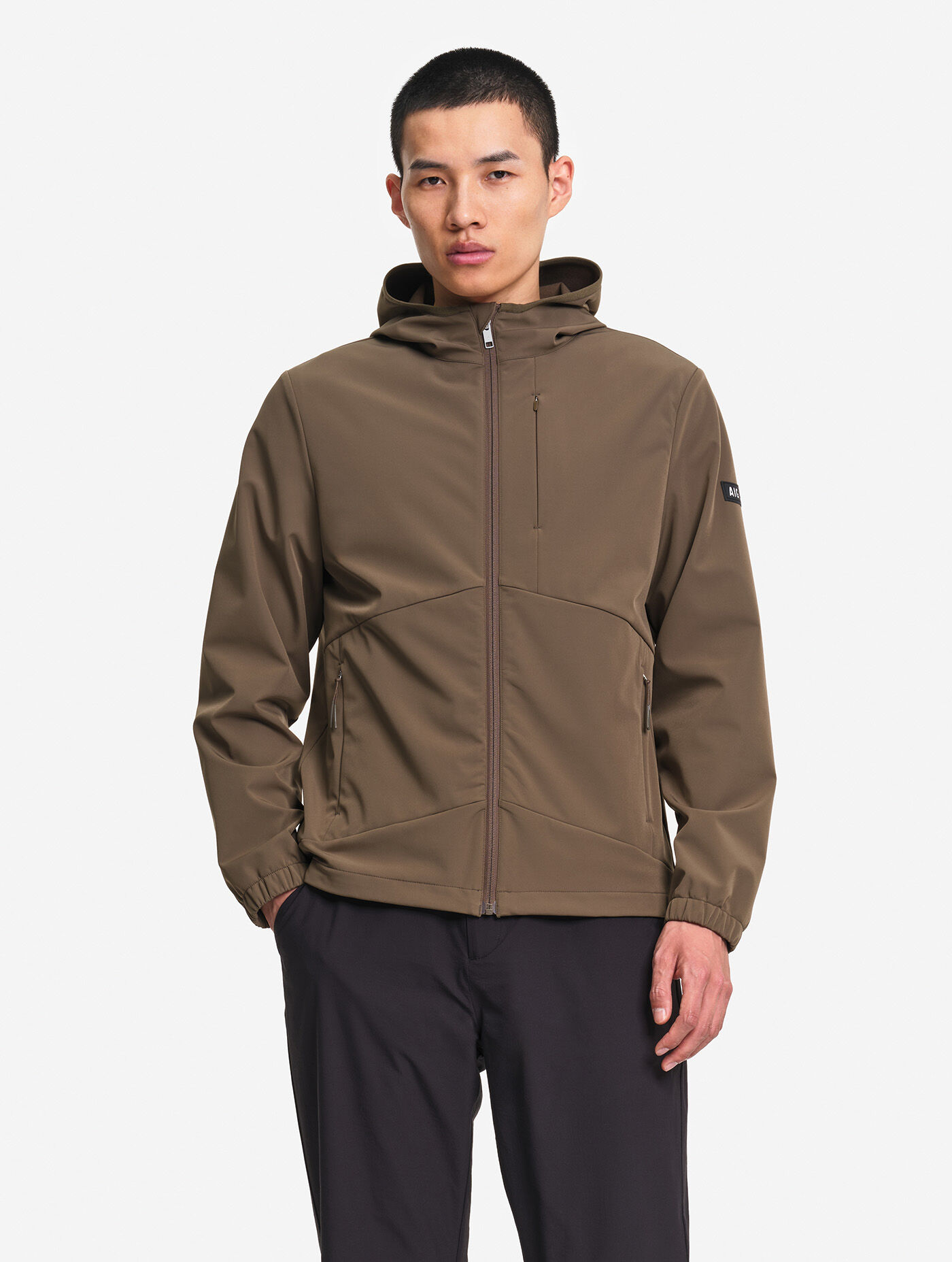 Blouson Softshell&reg; coupe-vent &agrave; capuche