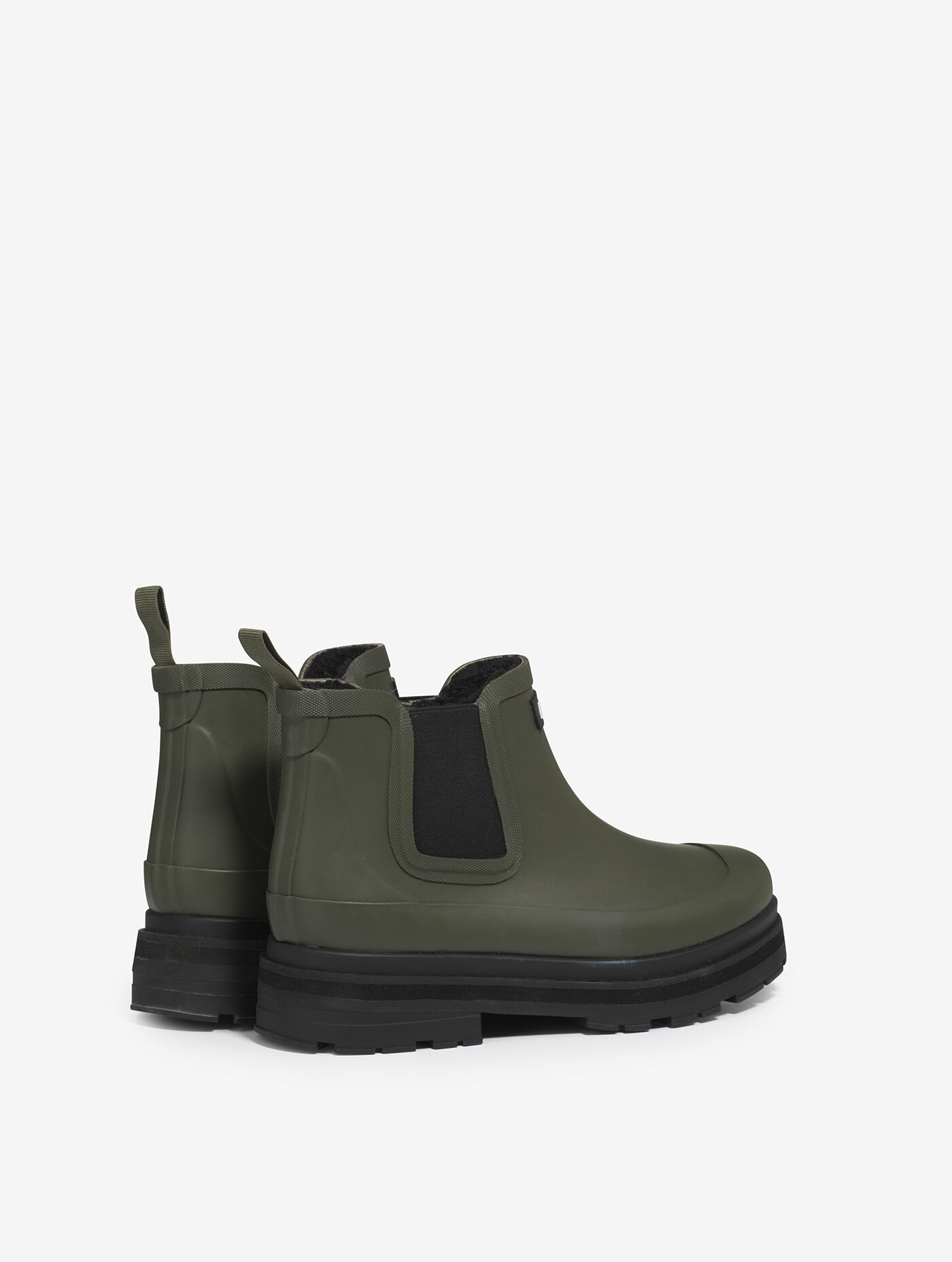 Hybrid ankle rain boot for unbeatable style fur lined version women AIGLE