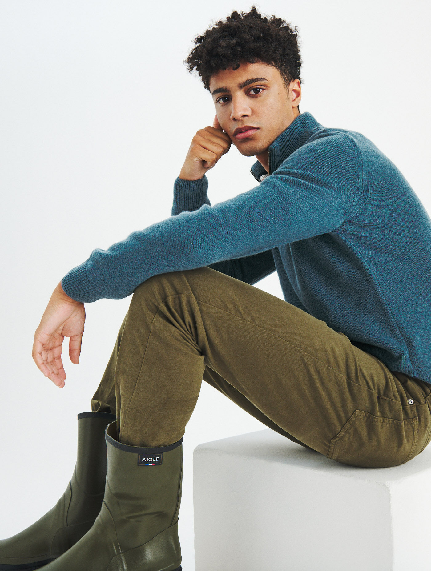 Pull camionneur aigle storefront catalog fr AIGLE