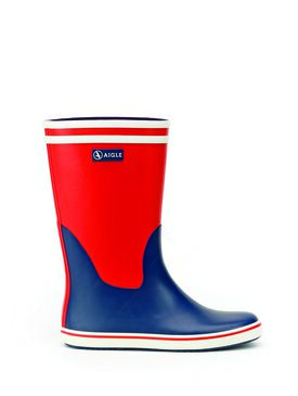 Children's fur-lined rubber boots