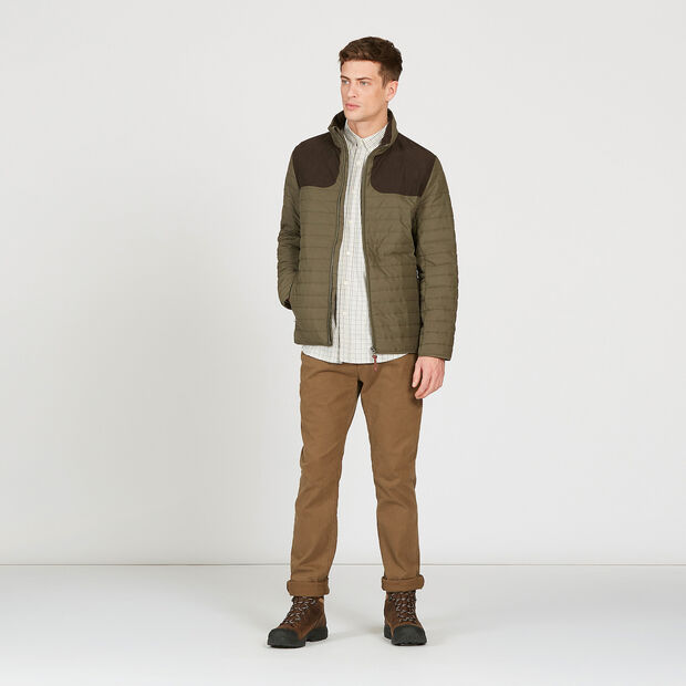 Veste matelass&eacute;e esprit chasse