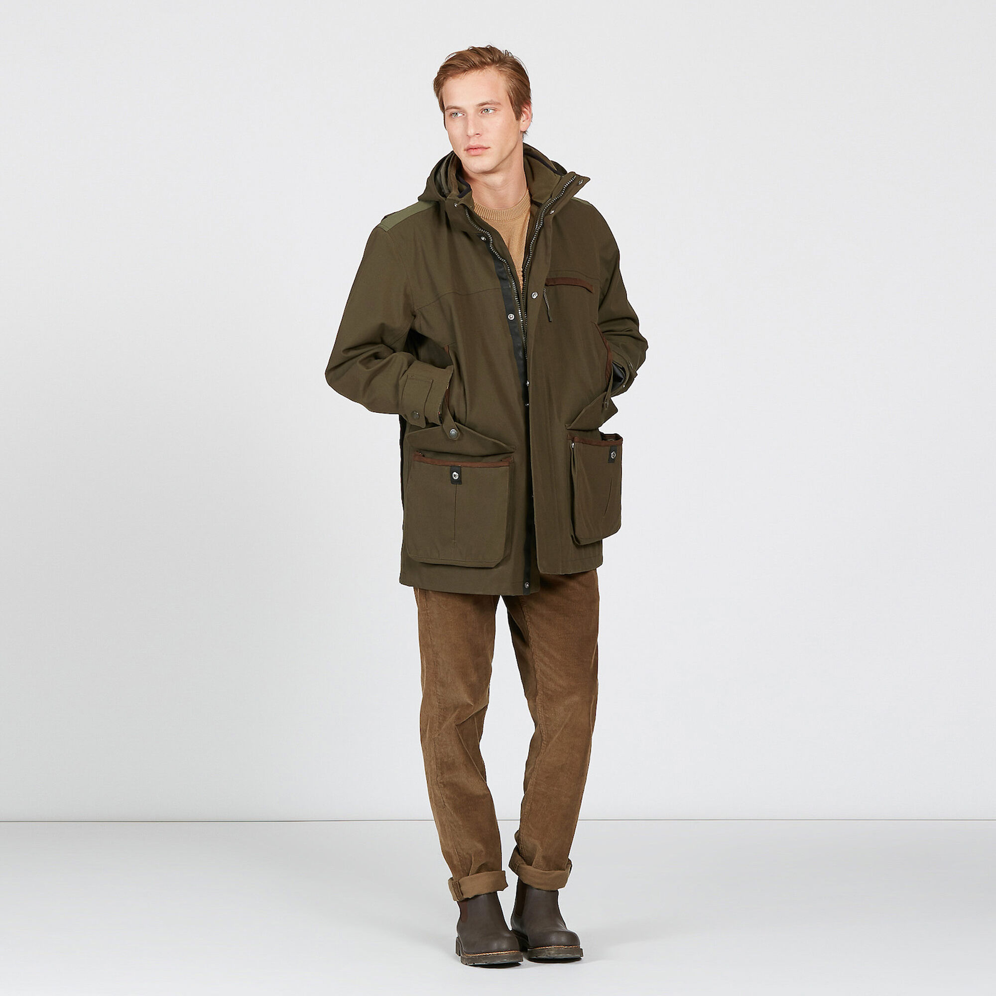 Parka de chasse imperméable 3en1 homme | AIGLE