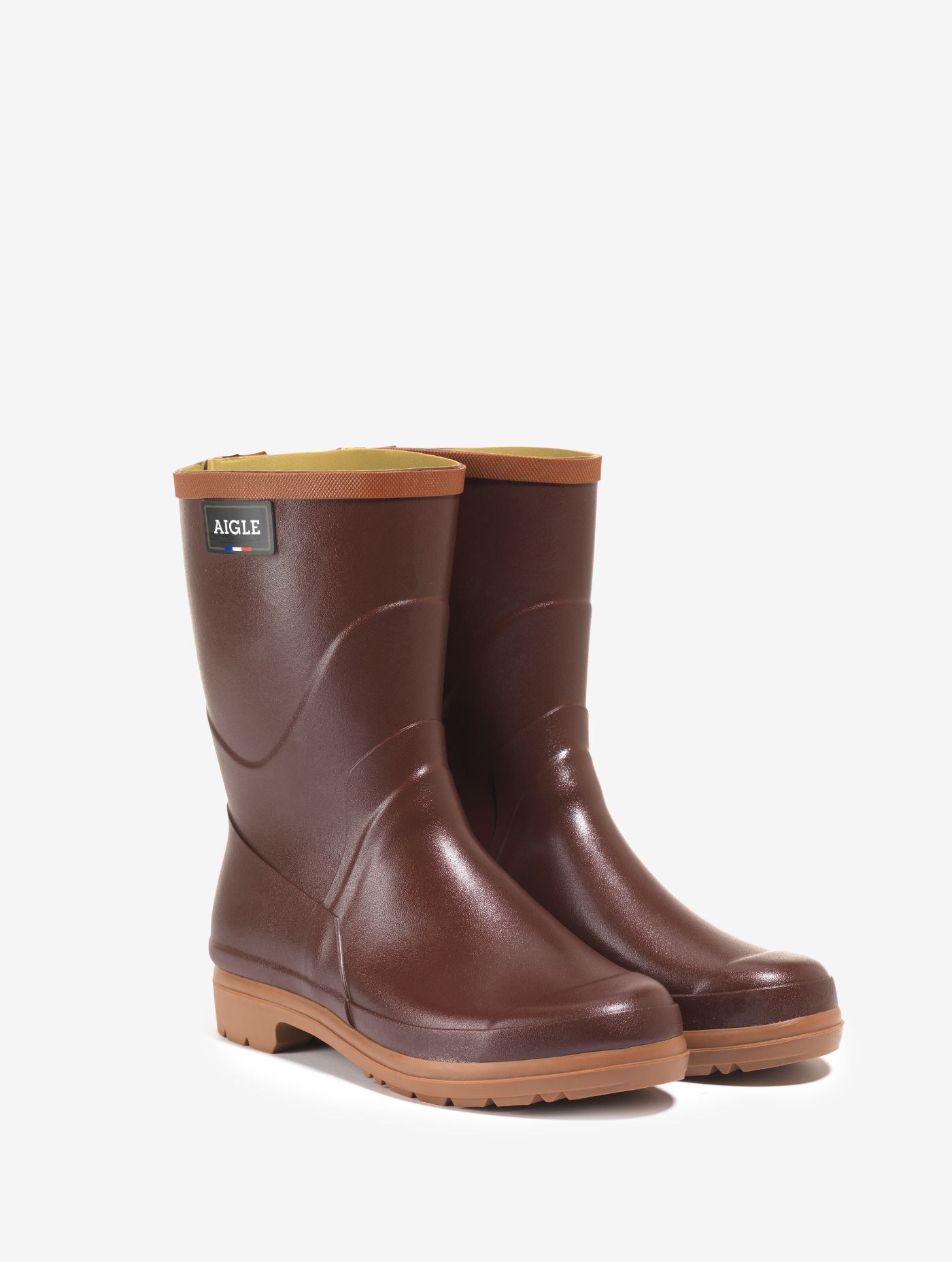 AIGLE BISON Marine 39サイズ レインブーツ The all-round utility boo - bordeau women | AIGLE