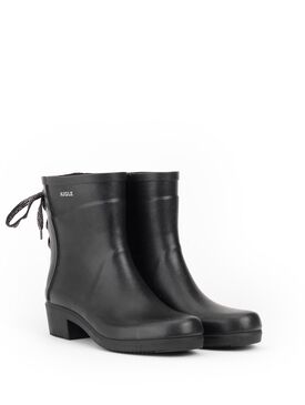 Bottillon de pluie &agrave; lacets pour Femme
