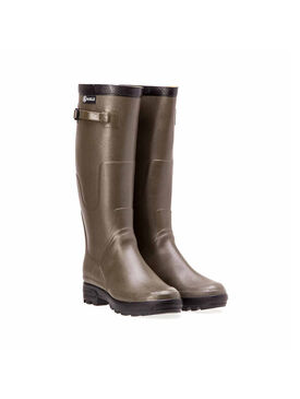 Unisex's rubber hunting boots