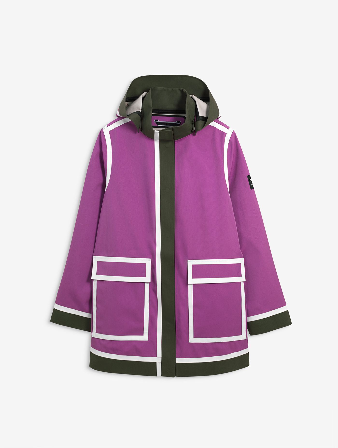 MTD® raincoat by India Mahdavi - violet collection | AIGLE
